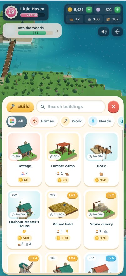 Capture de Pocket Archipelago