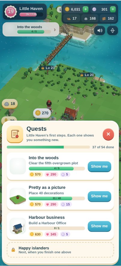 Capture de Pocket Archipelago
